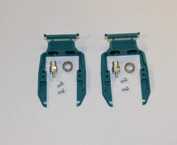 Servorahmen mit Gegenlager für MKS HV 6110, Paar (für 2 Servos)
