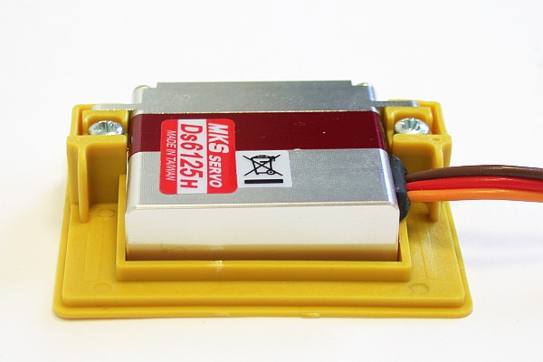 Servorahmen für MKS-Servo  6125 H, Paar (für 2 Servos)
