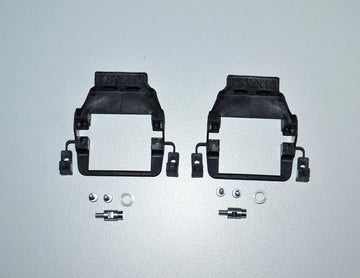Servo frames with opposing bearings for KST X15, DS589MG, MS589, pair (for 2 servos)