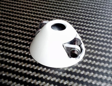 CFK-Scale-Spinner 42/5 mm, 27,6mm MITTELTEIL mit Versatz, Schambeck Luftsport