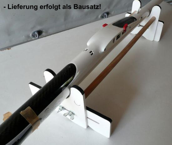 Small Fuselage Holder for Model Transport and Workshop (Kit)