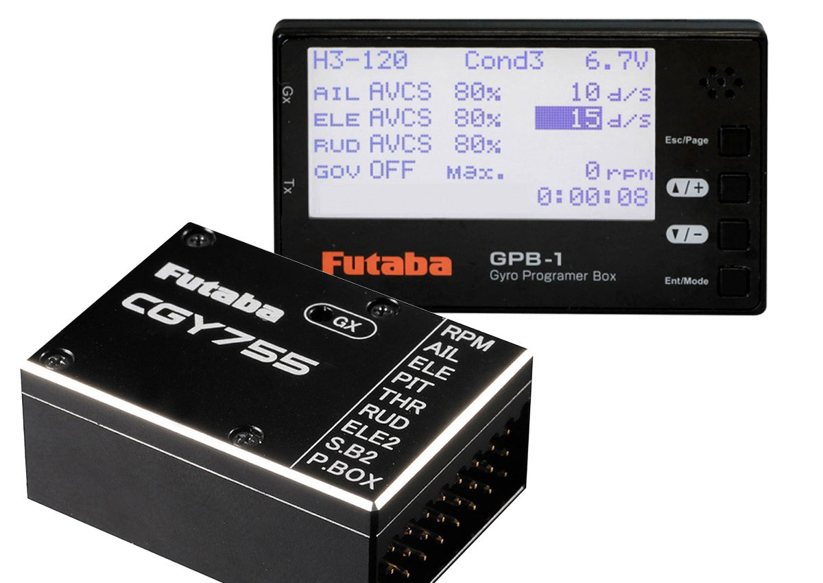 FUTABA CGY755 Heli 3D/F3C Gyro with GPB-1