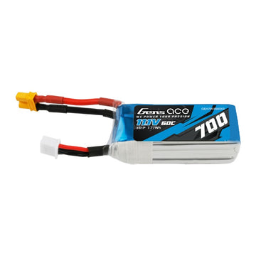 Gens Ace-LiPo-Akku, 3S/700mAh, 11.1V, 60C, 58x22.5x23mm, 52g