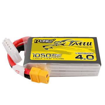 TATTU-LiPo-Akku, R-LINE, 6S/1050mAh, 22.2V, 130C, 78x40x35mm, 180g