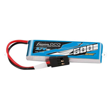 Gens Ace-LiPo-Akku, 1S/600mAh, 3.7V, 15C, 58x18x8mm, 15g, UNI-STECKER