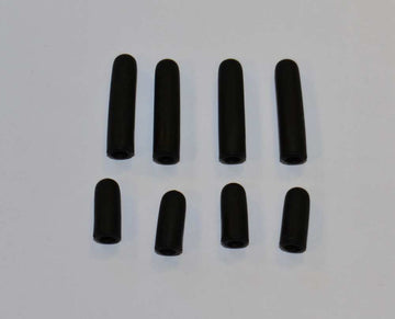 Schalterkappenset, Schwarz, 4 Stück 11mm und 4 Stück 20mm, Gabriel # 991002