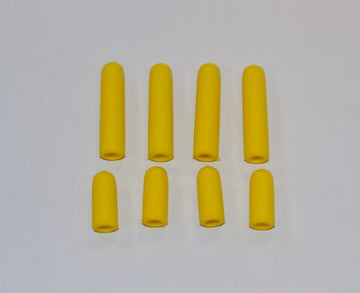 Schalterkappenset, Gelb, 4 Stück 11 und 4 Stück 20mm, Gabriel # 991003