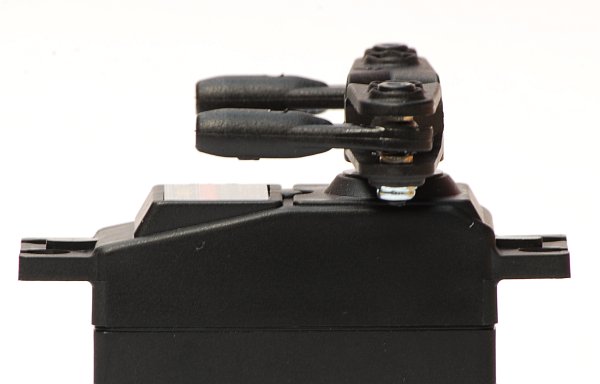 Doppelgabelservohebel 14/20mm, für Hitec-Servos, carbonverstärkt, VE 1 Stück