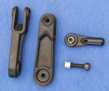 Gabelservohebel 38mm, für KST / MKS, 25T-6, carbonverstärkt, VE 1 Stück