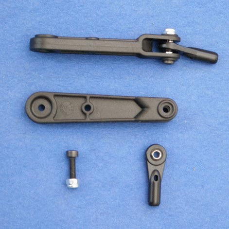 Gabelservohebel 46mm, für Hitec-Servos, carbonverstärkt, VE 1 Stück
