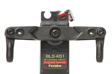 Doppelgabelservohebel 76/92mm, für Futaba/Savöx-Servos, carbonverstärkt, VE 1 St