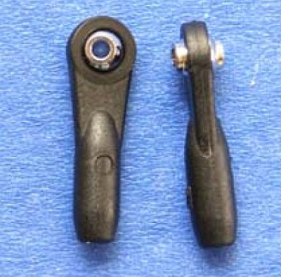 Kugelgelenk M2,5 mit 4,8mm Flanschkugel (2mm Bohrung), VE 10 Stück