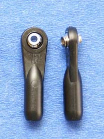 Kugelgelenk M3 mit 4.8mm Flanschkugel (2mm Bohrung), VE 10 Stück