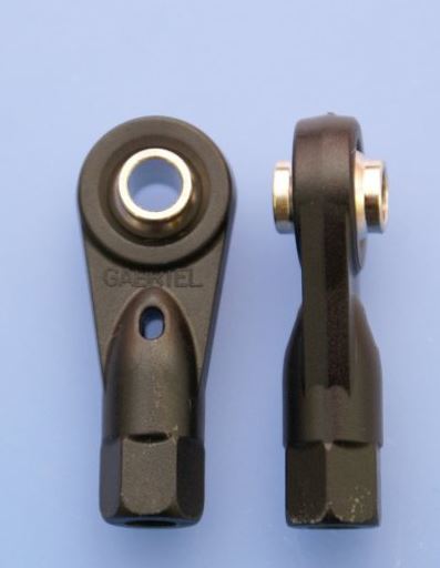 Ball Joint M4 with 8mm Flange Ball (4mm bore), (PU 2)