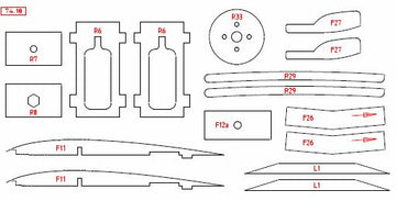 Spanten und Kleinteile zu Innovation