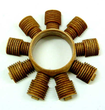 Motorattrappenbausatz zu Sopwith Pup (Außen-Ø ca. 96mm), Grüner CNC-Service