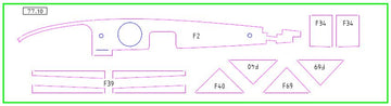 Brettchen 77.10 (Mittelrippe und Steckungsteile) zu Slope Infusion