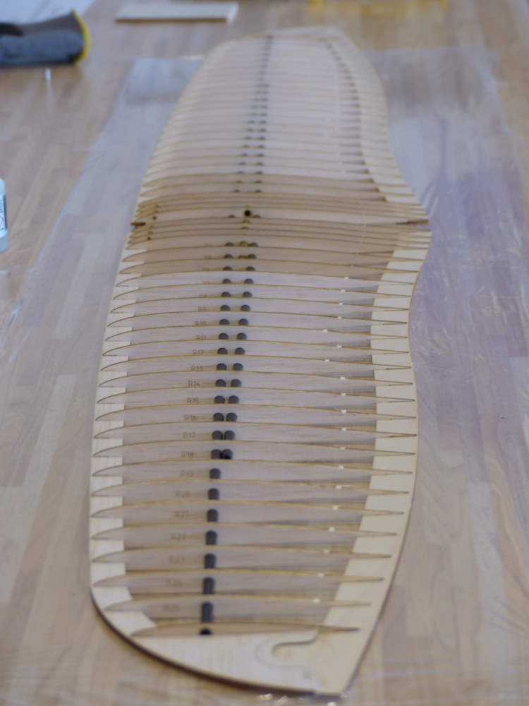 Exquiser, E-Segler m. Flächenverwind. - Konstr. Tim Weißbach-Made by Grüner CNC