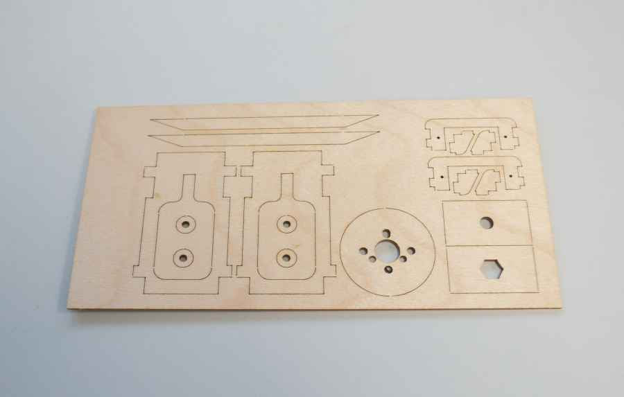 Servo- / Flächenhalter zu Introduction F5J
