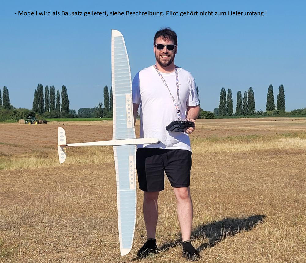 FITIS|nova, Span 1654mm, CNC Milled Wing Kit - Designed by Tim Weißbach