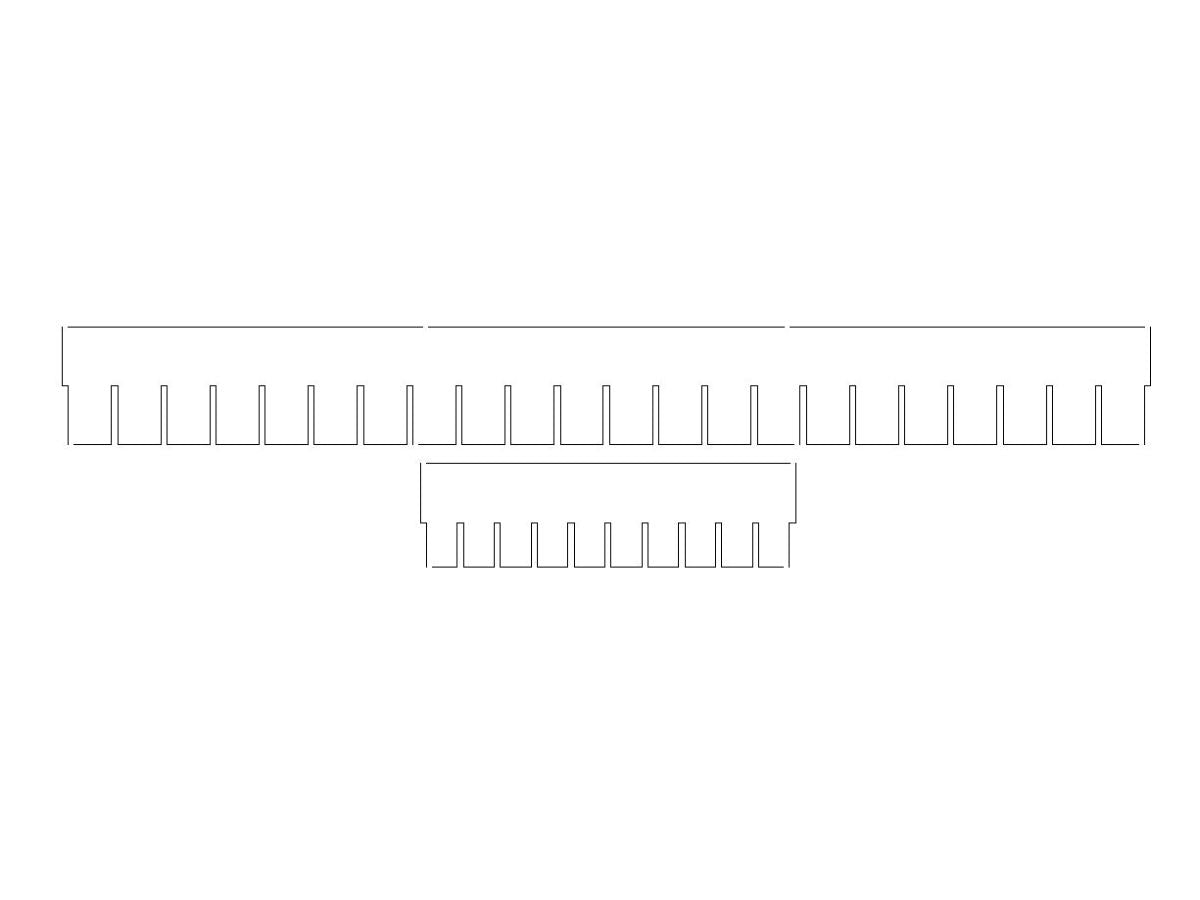 Fin combs for SLITE V2