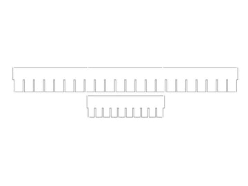 Fin combs for SLITE V2