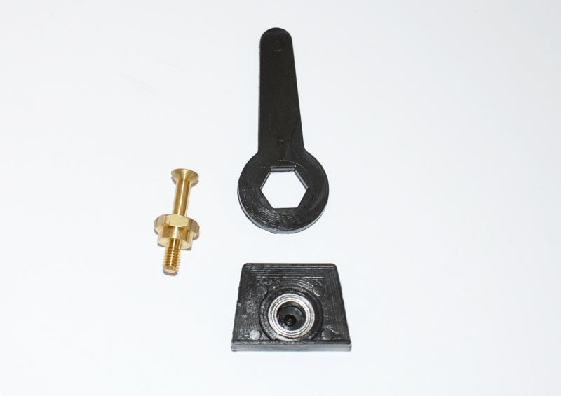 Gegenlager für Flächenservo S3150/3155, DS3288, DS368, DS3068