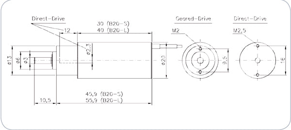 Hacker B20-12L mit Getriebe 4,0:1