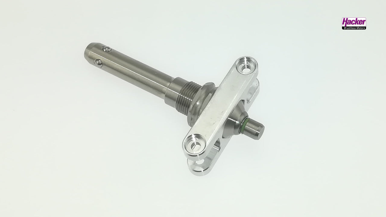 Rastwelle 8mm und 31mm Mitnehmer für Torcman FesEx-Uni8 System