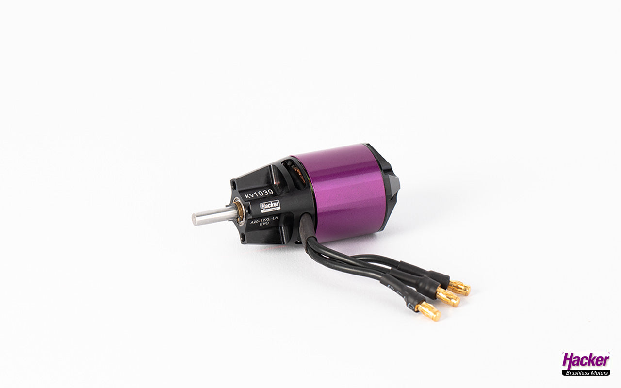 Hacker A20-12XL-LN, EVO, 1039U/min/V, Hacker # 10109151