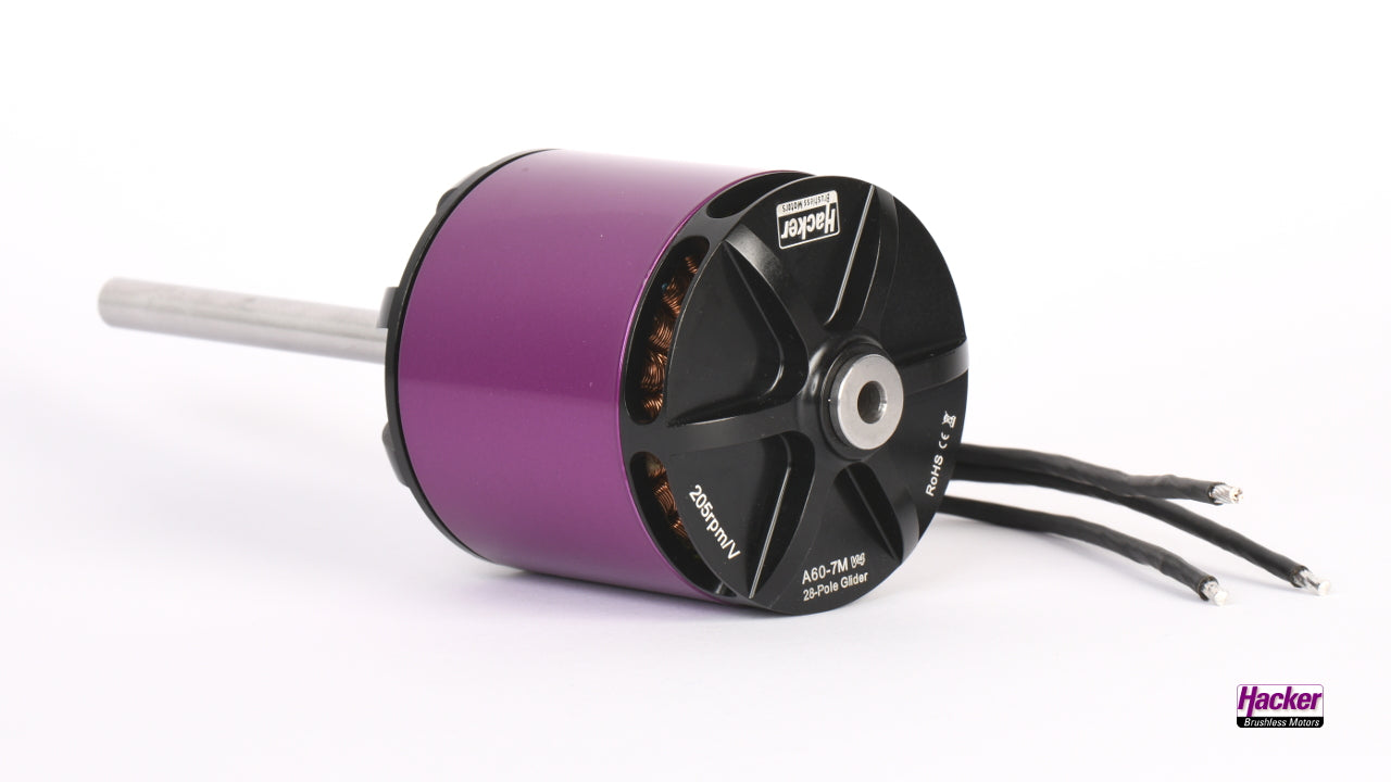 Hacker A60-6M V4, Glider, 240 U/Volt, 28 Pole, Hacker # 10109215