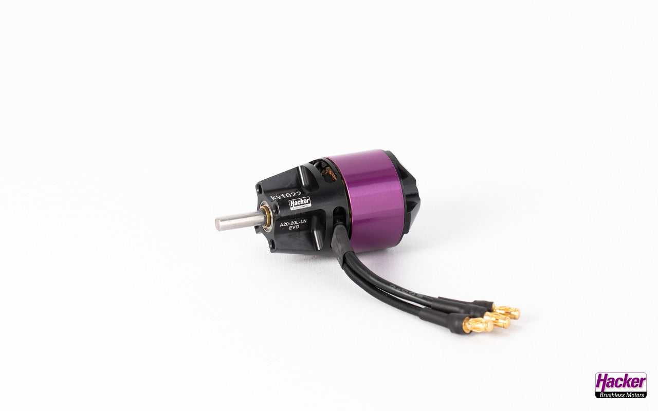 Hacker A20-20L-LN, EVO, 1022U/min/V, Hacker # 10109250