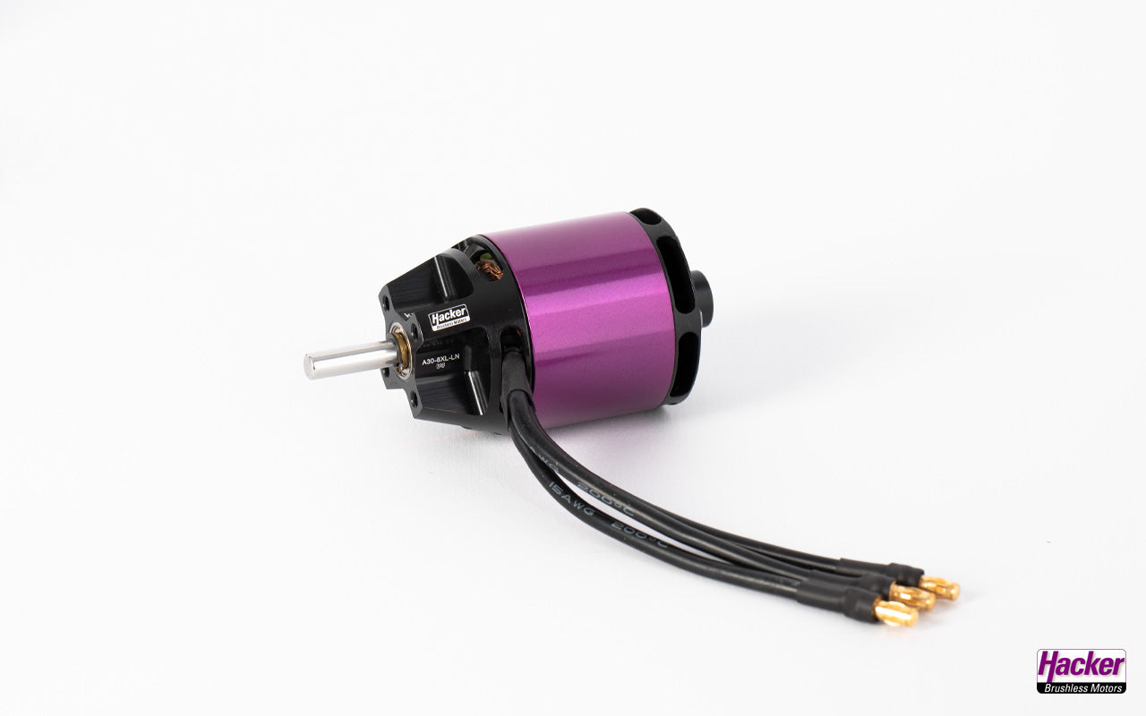 Hacker A30-8XL-LN, V4, 1100 rpm/V, Hacker # 10109254