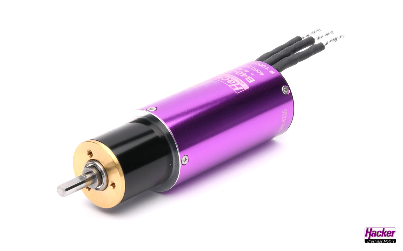 Hacker B40-11L mit MAXON 4,4:1 Keramik