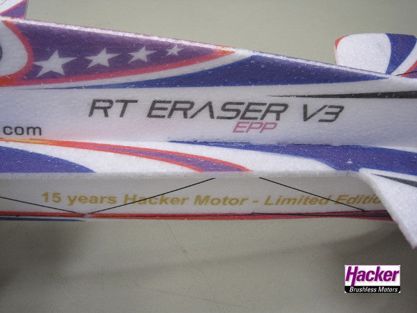 RT Eraser V3 EPP Indoormodell, Hacker Design, # 10961420