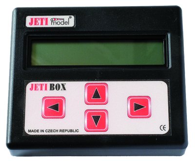 Programmierbox JETIBOX für MASTER-SPIN, Master-Mezon und DUPLEX-System