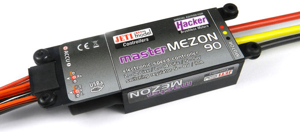 Flugregler Master Mezon 90, 10A BEC, Hacker/Jeti #11009090