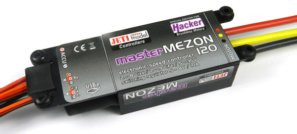 Flugregler Master Mezon 120, 10A BEC, Hacker/Jeti #11009120