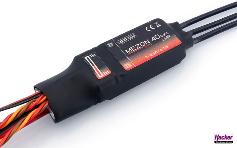 Flight controller Mezon EVO 40 BEC, LMR, 2 - 12 LiXX, 15/30A BEC