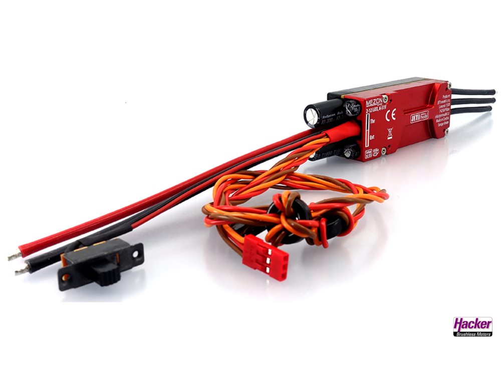 Flugregler Mezon EVO 50 BEC, 2-12S, 50A, BEC: 5-8.4V/15A