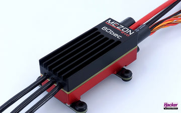 Flugregler Mezon EVO 80 BEC, 2-12S, 80A, BEC: 5-8.4V/15A, Hacker # 11039044