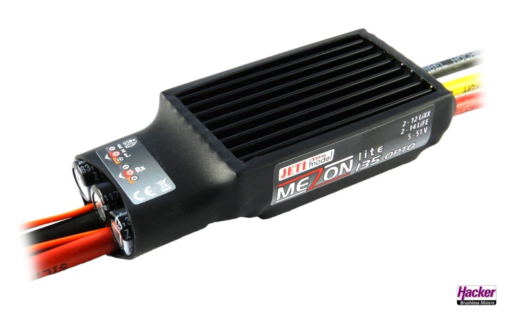 Flugregler Master Mezon 135 opto Lite (im Schrumpfschl.), Hacker/Jeti #11079135