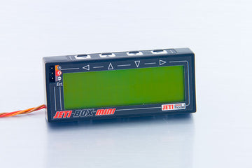Programmierbox JETIBOX MINI" für MASTER-SPIN-Drehzahlsteller und DUPLEX-System"
