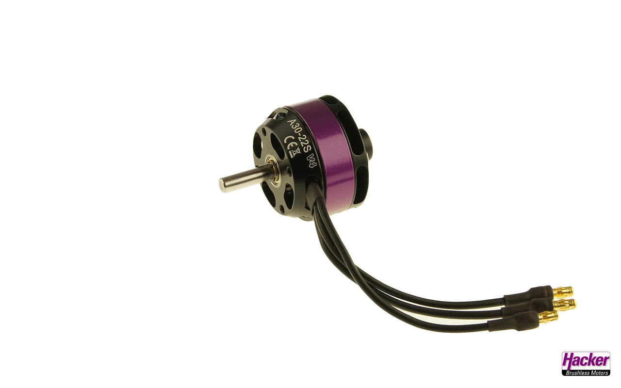 Hacker A30-22 S V4, 1440 RPM/Volt, Hacker # 15716111