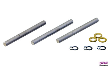 Motorwellenset Hacker A20-M (3er Satz)