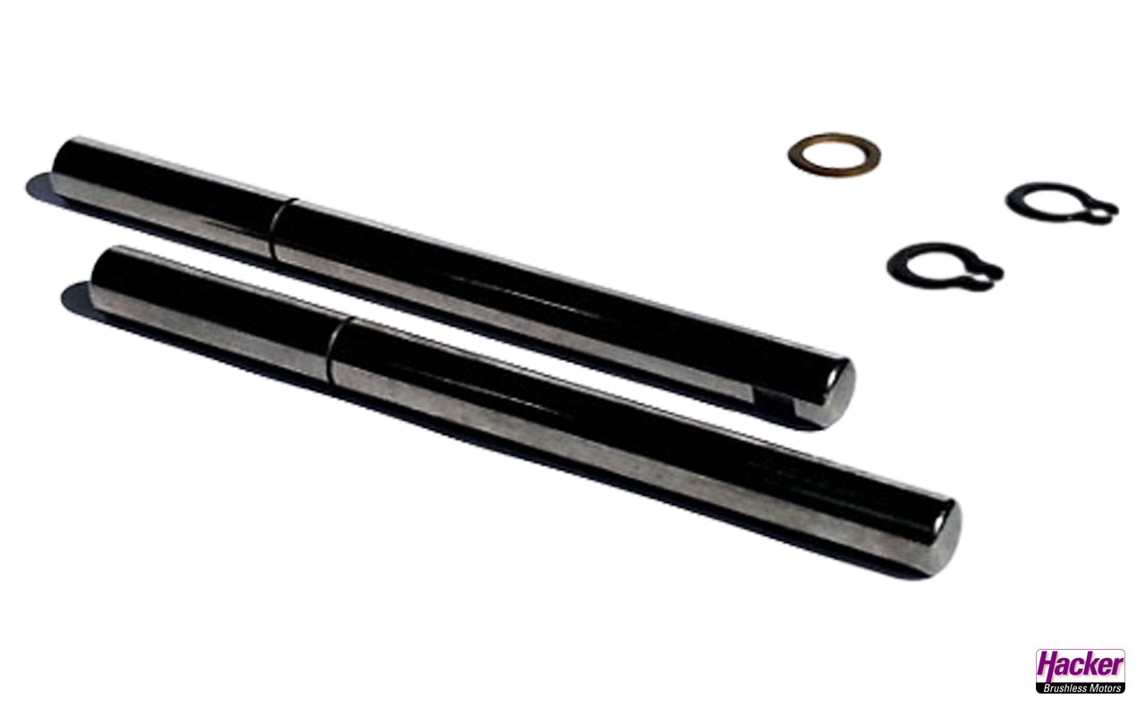 Motorwellen Hacker A30-M ( 2er-Set )