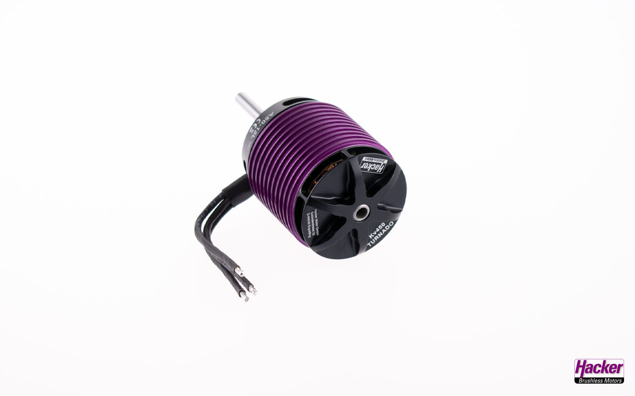 Hacker A50-12L Turnado, V4, 450 U/min/V, (mit langer Welle), Hacker # 15726044