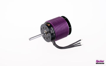 Hacker A50-14L Turnado, V4, 400 U/min/V, (mit langer Welle), Hacker # 15726045