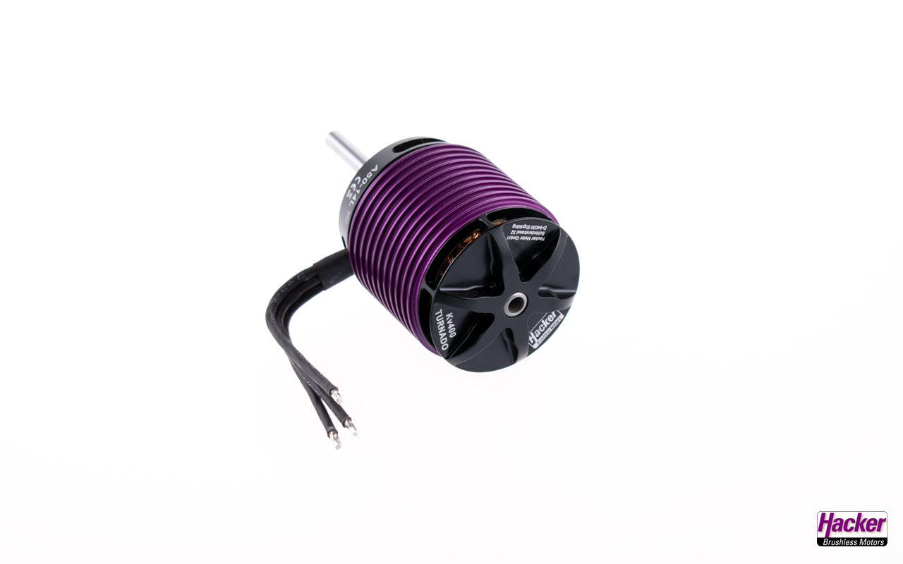 Hacker A50-14L Turnado, V4, 400 U/min/V, (mit langer Welle), Hacker # 15726045
