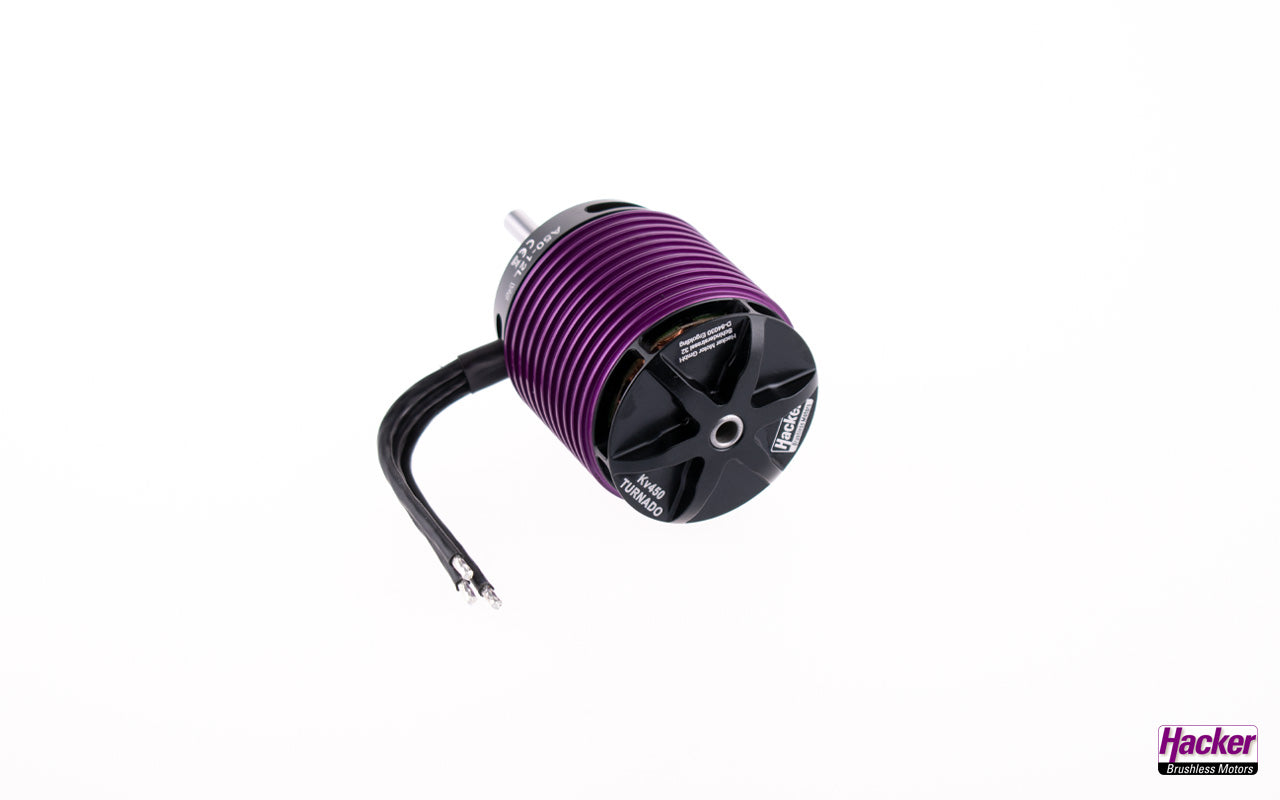Hacker A50-12L Turnado, V4, 450 U/min/V, Hacker # 15726744